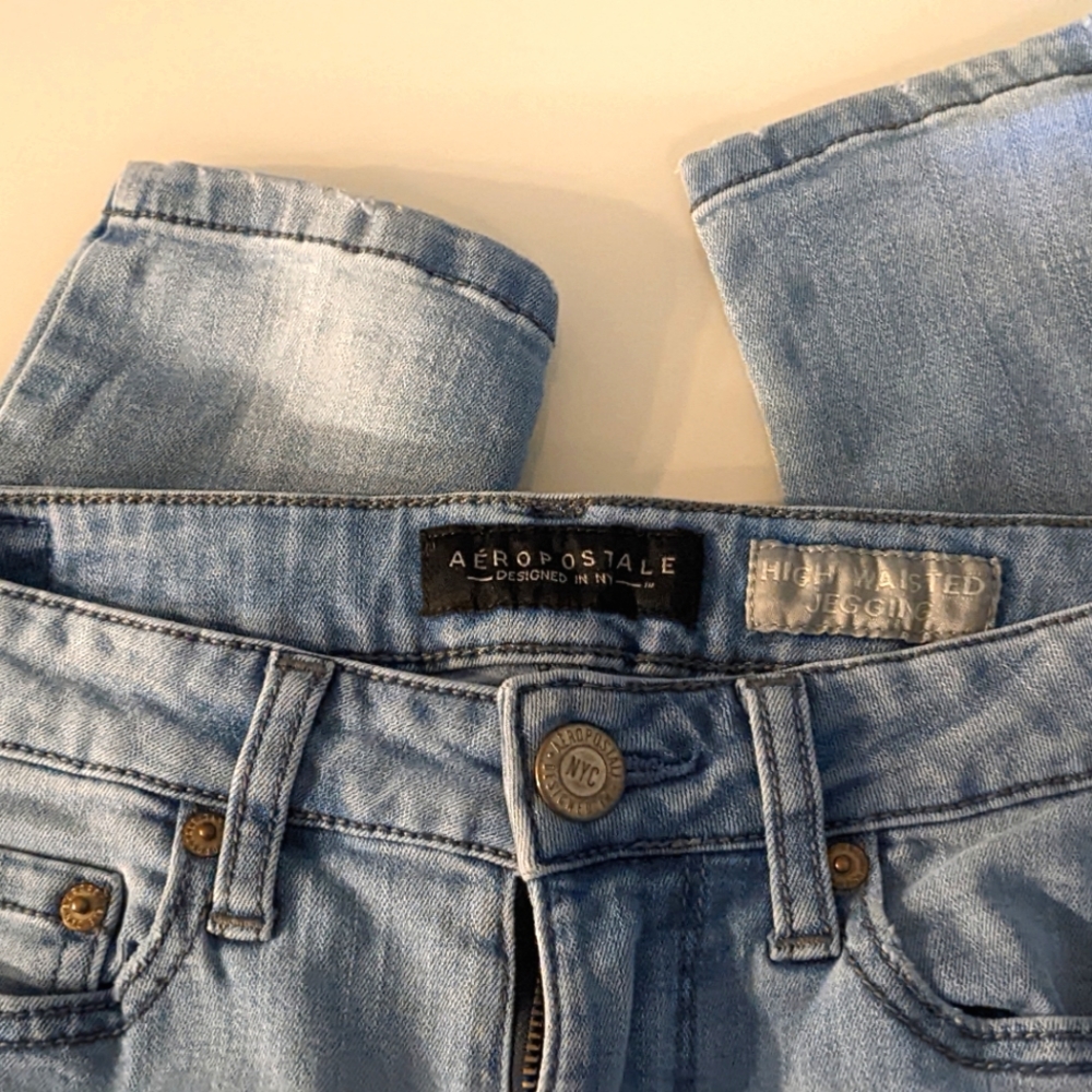 Aeropostale High-Waisted Skinny Jeans - Size 2 Regular